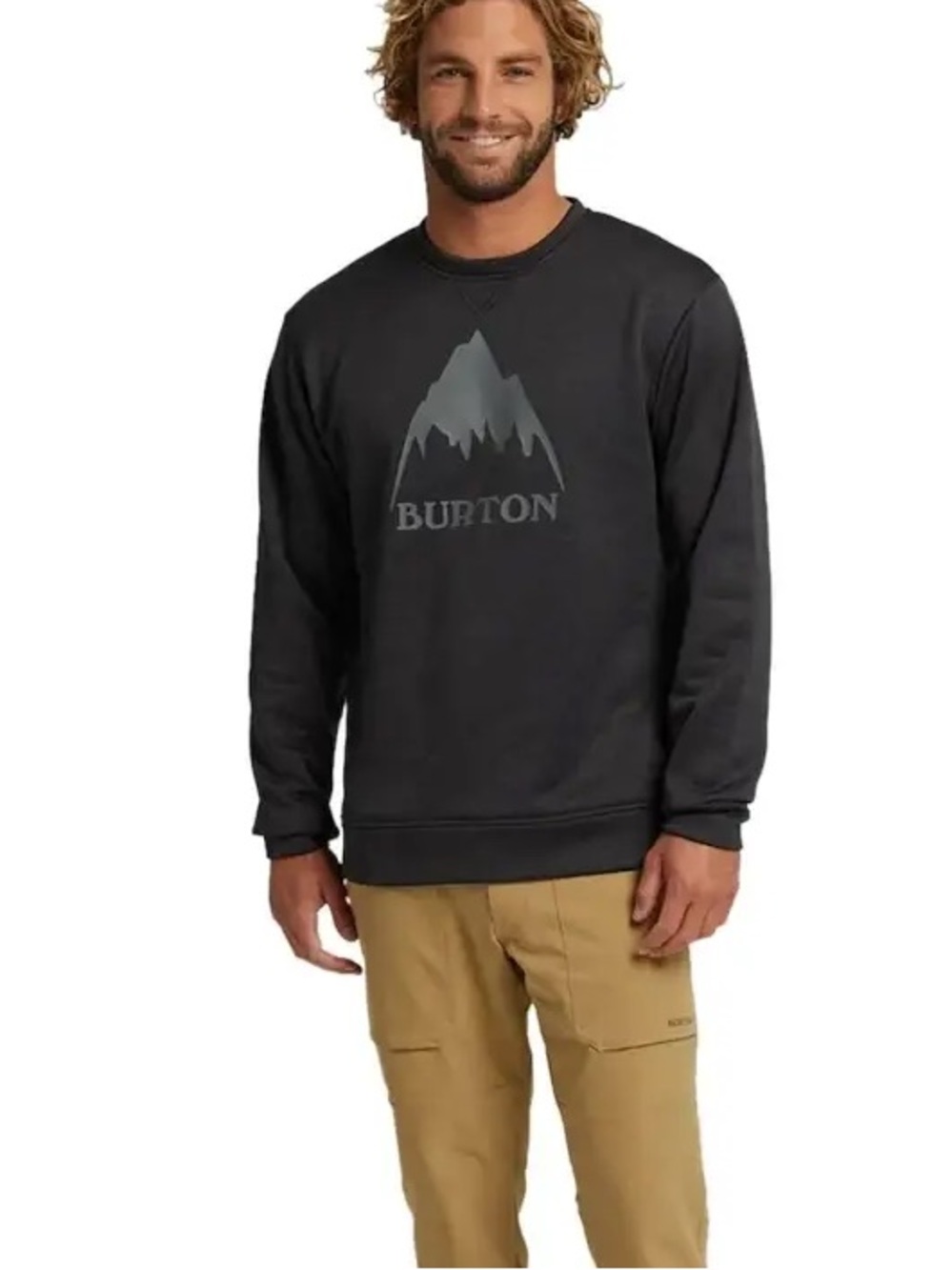 Burton Men's Oak Crewneck Sweatshirt Size Large